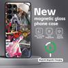 Funda para teléfono B-BonS Fashion J-JoviS para Samsung S25 S24 S23 S22 S21 S20 Plus Ultra Note20 Funda Magnética de Vidrio