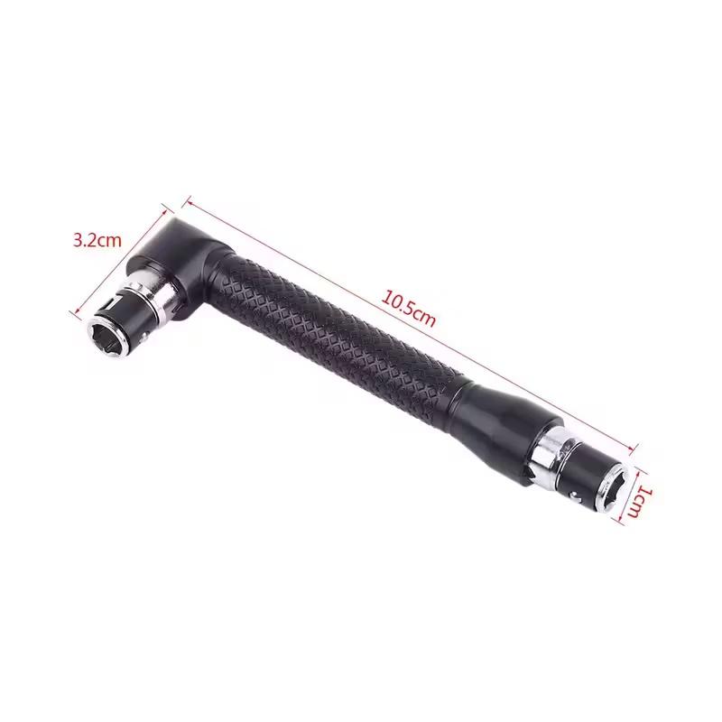 Professional 10 in 1 Torx Flat Angle Head L-shaped Twin Wrench Driver Torx Flat Socket Screwdriver Bit Multi-function Tool