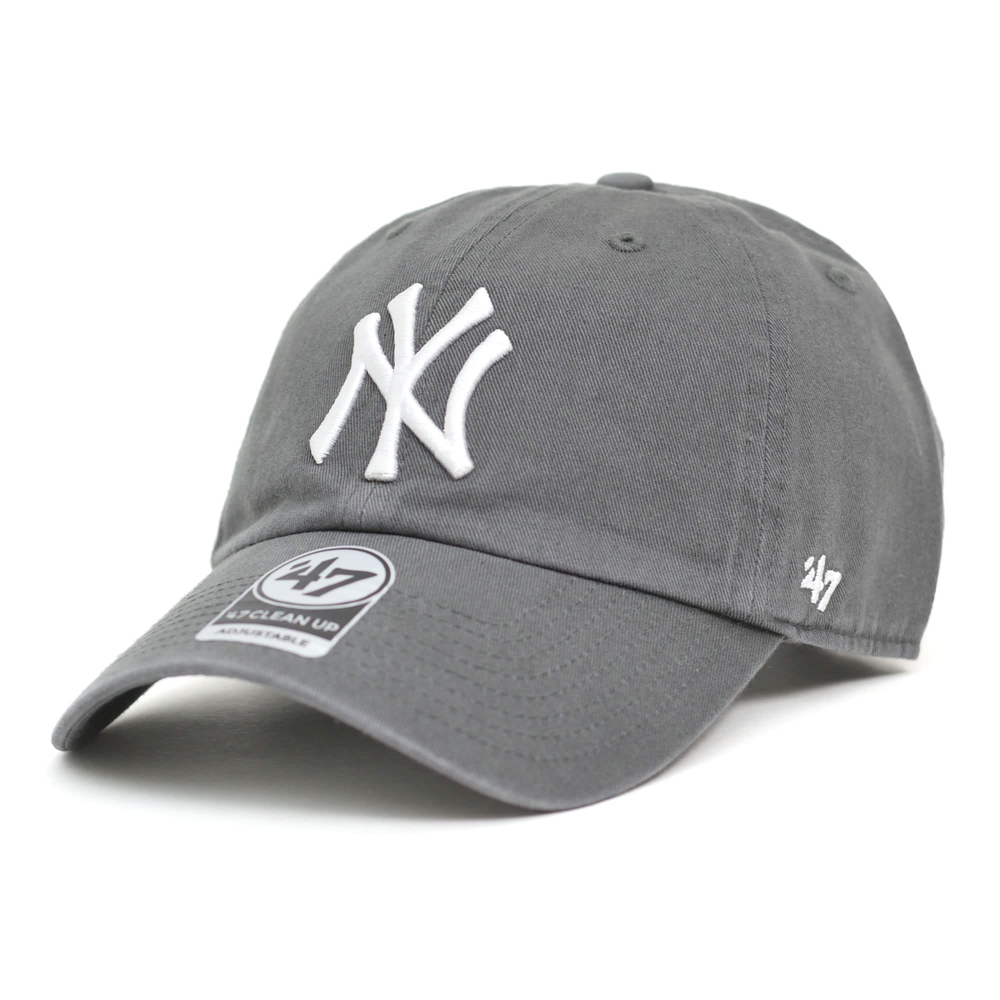 

Кепка повседневная CLEANUP New York [Forty Brand] от Seven 47, мужская, бейсболка, NY, Yankees, угольный/белый