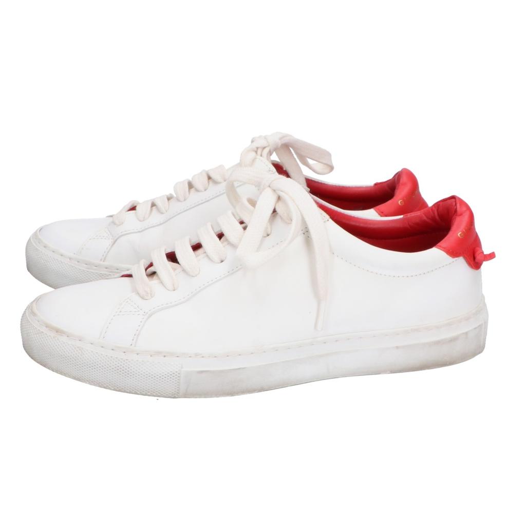Givenchy Urban Street Low-Top Sneakers Shoes 36 White / redUsed