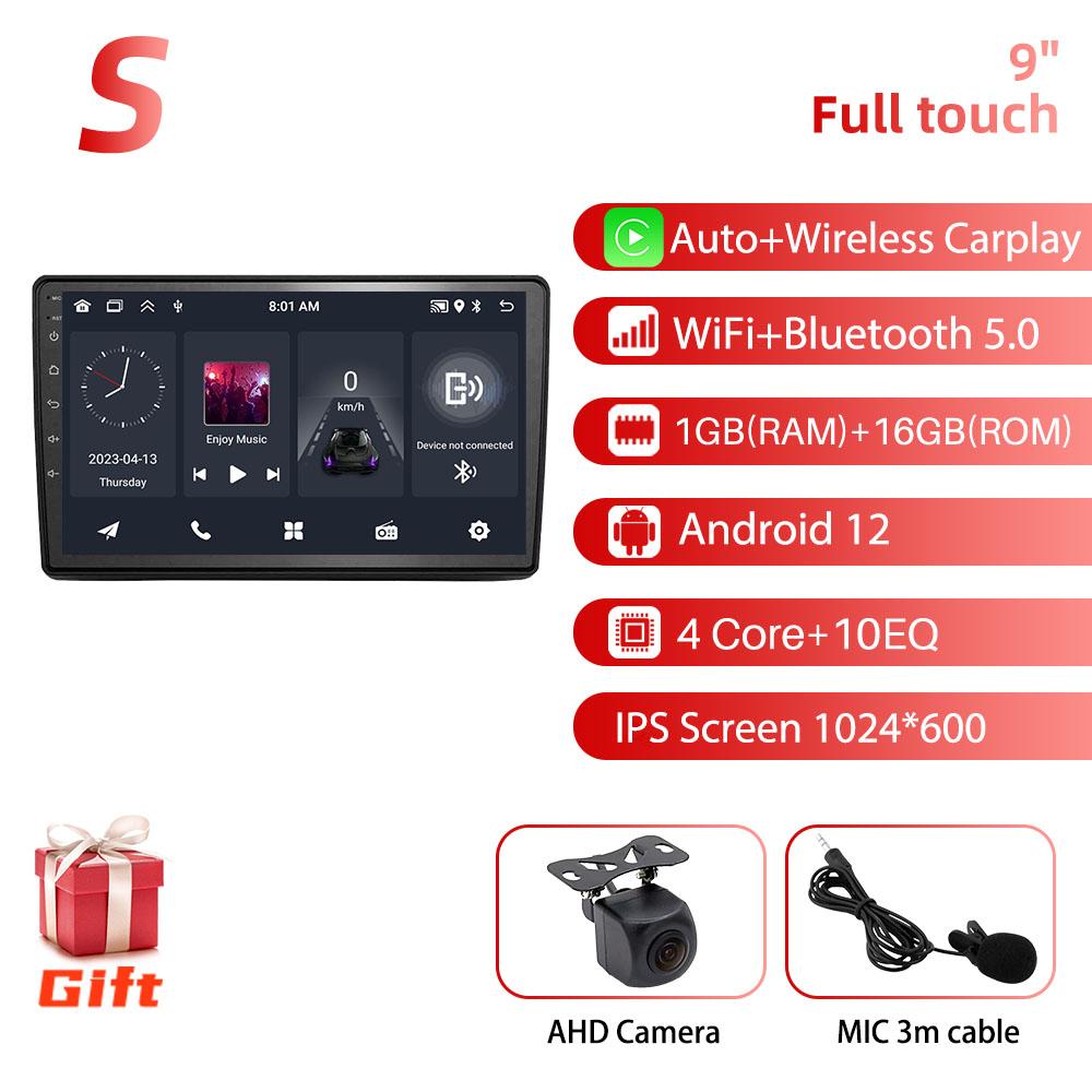 2Din Android Car Radio for Toyota Yairs Vitz Echo 1999-2005 CarPlay Car Multimedia Player GPS Navigation Autoradio Head Unit