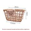 Style Handmade Paper Rope Woven Storage Basket For Jewelry And Snacks Organizer