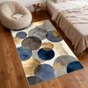 Alfombra de Estilo Moderno y Sencillo Decoración de Dormitorio de Lujo Lavable Antideslizante Alfombra para Sofá Suave Sala de Estar Mesas de Café Felpudo Personalizable