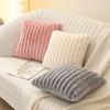 Faux Fur Pillow Cover 50x50cm Nordic Solid Cushion Cover 45x45 Soft Fluffy Pillowcase Decor Plush Throw Pillow Case Sofa