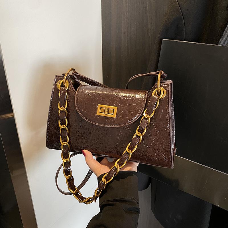 Premium Texture Retro Armpit Bag Women's New Casual Commuting Shoulder Bag Autumn and Winter Messenger Bag
