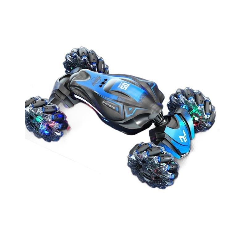 Children's Gesture Induction Twist Car High-speed Drift Remote Control Car Four-wheel Drive Stunts Deformation Light Off-road Vehicle Toys