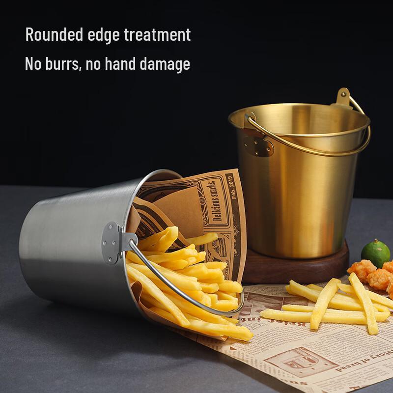 Snack- und Eisbehälter aus Edelstahl