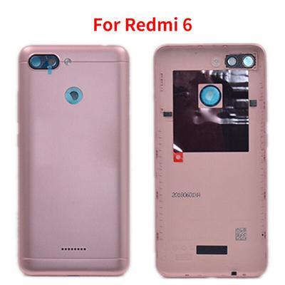 For Xiaomi Redmi 6 Back Battery Rear Door Housing  Replacement with Power Volume