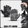 Breathable Anti-Slip Half-Finger Cycling & Running Gloves - Shock Absorbing Summer Sport Gear