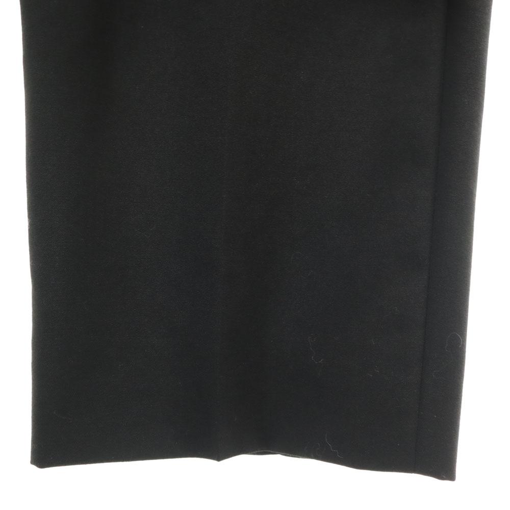 GUCCI Made in Italy 100% wool Slacks pants 44 black Men's Used