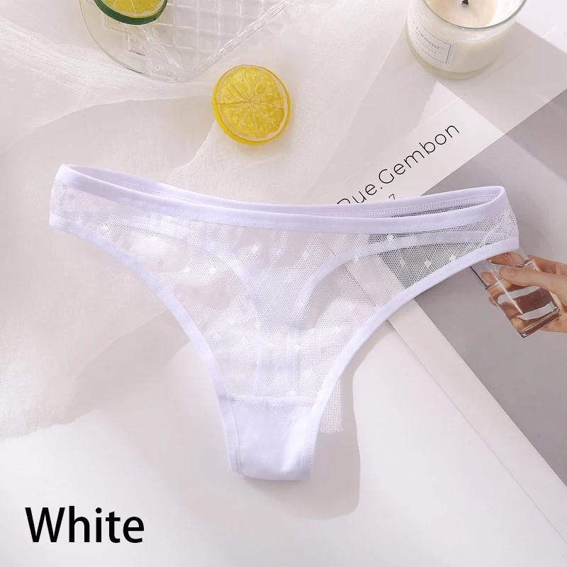 Fashion Hollow Out Underwear Sexy Thongs Invisible Low-Waist Panties for Women Seamless Breathable Lingerie Briefs Lace G-String