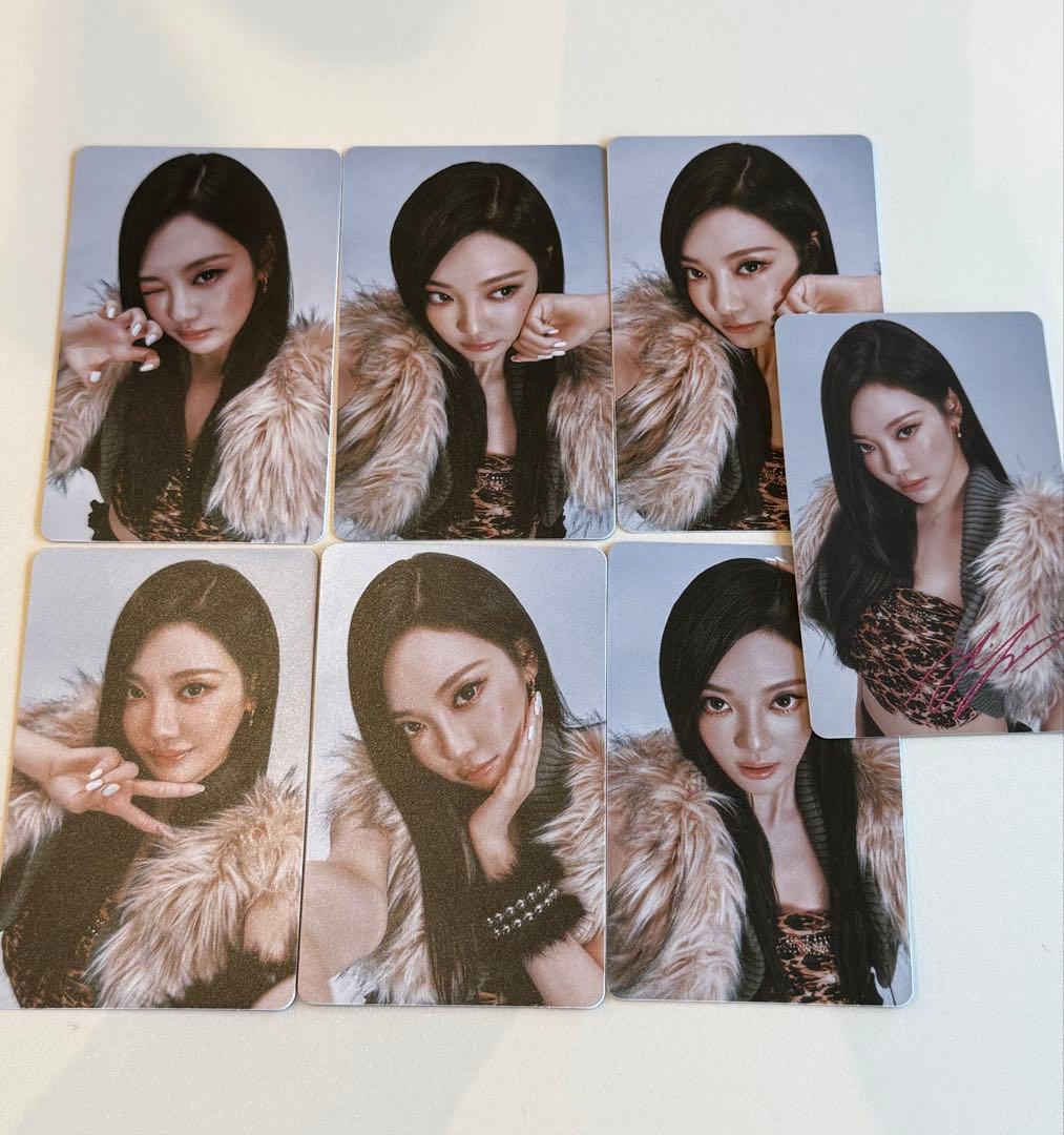 

[Б/У] aespa LIVE TOUR Случайные коллекционные карточки 7 типов Полный набор Ниннин