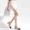 Color-matching High-heeled Shoes, Elegant Thick-heeled Women's Shoes, Square-toe Temperament Single Shoes