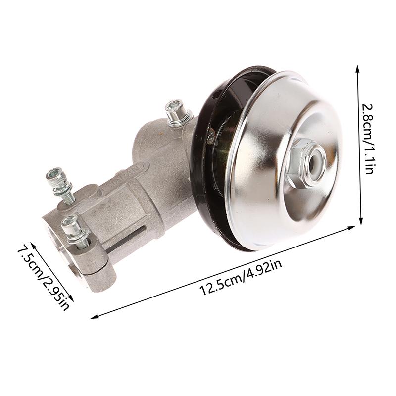 26mm/28mm Trimmer Gearbox with 9-Teeth Gearhead: Durable Lawn Mower Part, Ideal Brushcutter and Grass Trimmer Gardening Tool