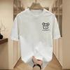 Trendy Brand Short-Sleeved Pure Cotton Men'S Printed T-Shirt Trendy Men'S And Women'S Versatile Round Neck T-Shirt Men'S