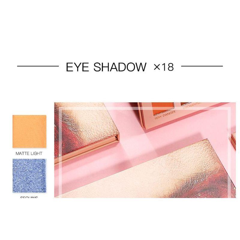 Pudaier - Fish Scale HD 18-Color Eyeshadow Palette