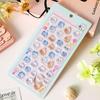 Chiikawa 3D Crystal Stickers Usagi Stereoscopic Adhesive Decal Glitter Transparent Sticker Diy Scrapbook Laptop Phone Decorative