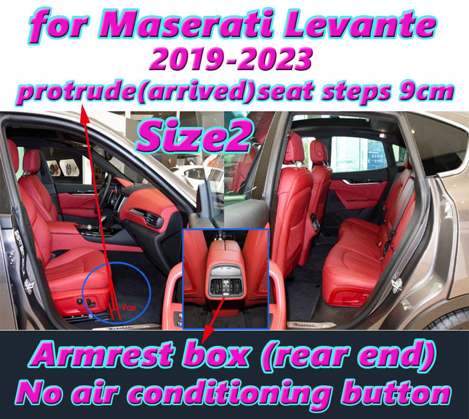 RHD Custom 3D Full Coverage Car Floor Mats for Maserati Ghibli 2014-2018 GranTurismo Levante Quattroporte Interior Accessories