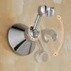 Adjustable Metal Shower Head Wall Bracket, Chrome