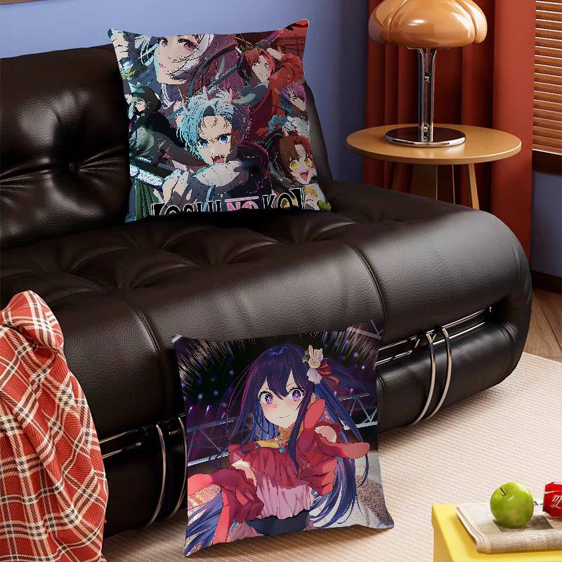Anime Oshi No Ko Kissenbezug 30x50 Polyester Sofakissen Dekorative Zierkissen Heimdekoration Kissenbezug