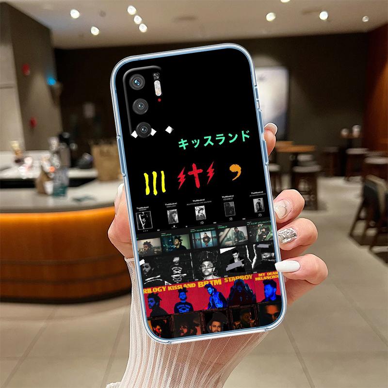 RE60 The Weeknd Transparent Phone Case for Motorola Moto G7 G8 G9 G84 G85 G73 G24 G15 Z2 Play Power Plus