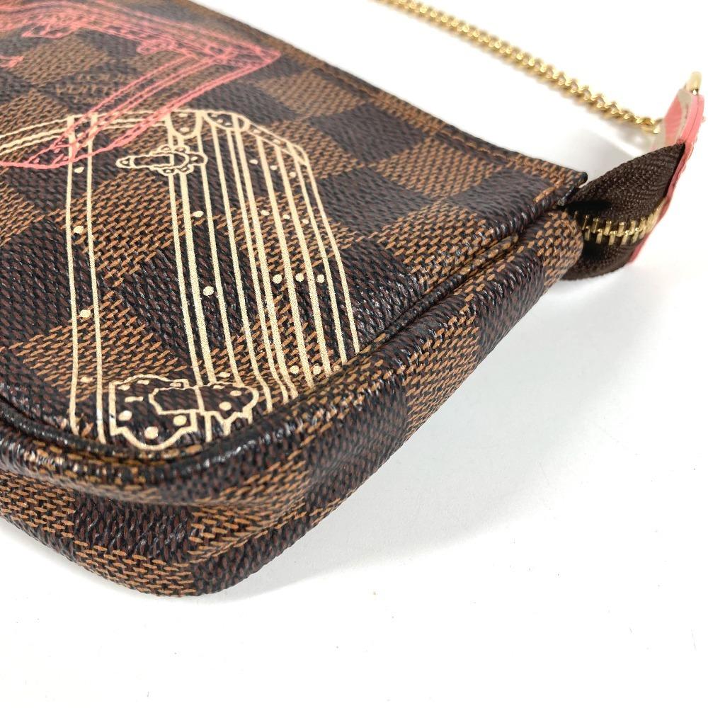 Louis Vuitton N41433 Damier Mini PochetteAccessoires Accessory Pouch Hand Bag