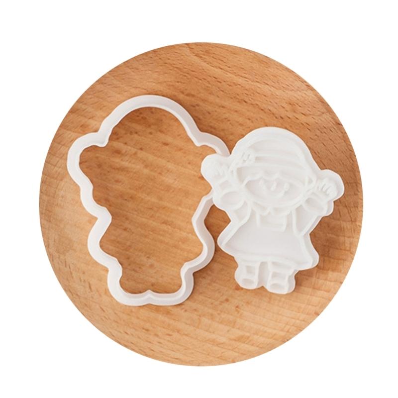 Funny Dessert Molds Celebration Cookie Stamp Safe and Convenient Molds Set for Family Student and Kid Creativity