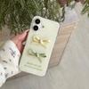 Ink-splash Bow Suitable for IPhone 16 Phone Case Apple 15 Promax New Model 14 Cute 17
