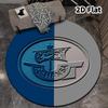 Fc Hansa Rostock Round Area Rug Carpet Rug For Living Room Bedroom Sofa Playroom Decor Nonslip Floor Mat