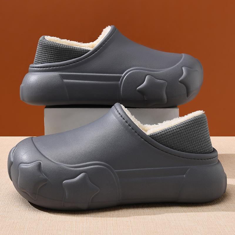 2024 Winter Erhöhende Rutschfeste Samtgefütterte Herren Warme Outdoor Baumwollschuhe