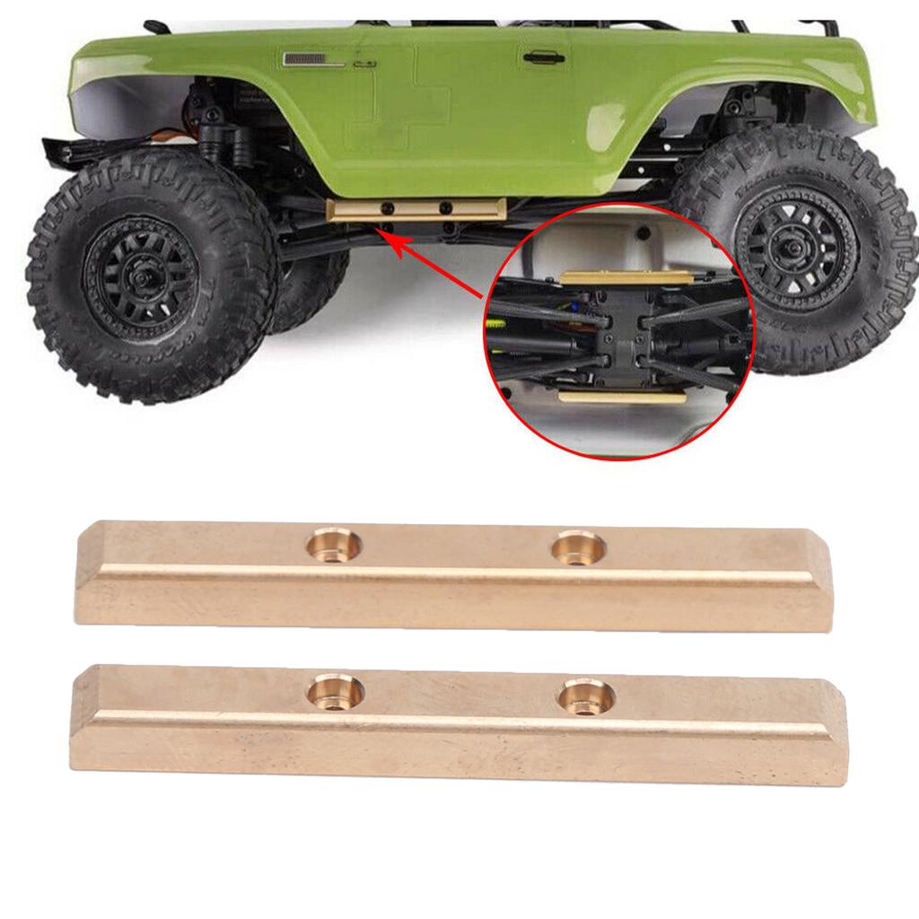 Brass Beam Boulder Bars for Axial SCX24 90081 1:24 RC Crawler Cars Upgrade Parts
