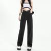 Straight Jeans Women's Autumn and Winter 2025 High-waisted Wide-leg Pants Small Slim Loose Mopping Jeans