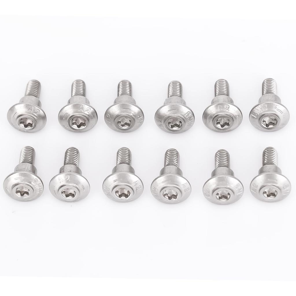 12pcs/Motorcycle Shell Stainless Steel Screw Bolt Kit for BMW M5