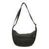 Minimalist Crossbody Bag with Adjustable Strap and Front Zip Pocket Lightweight Everyday Shoulder Bag
