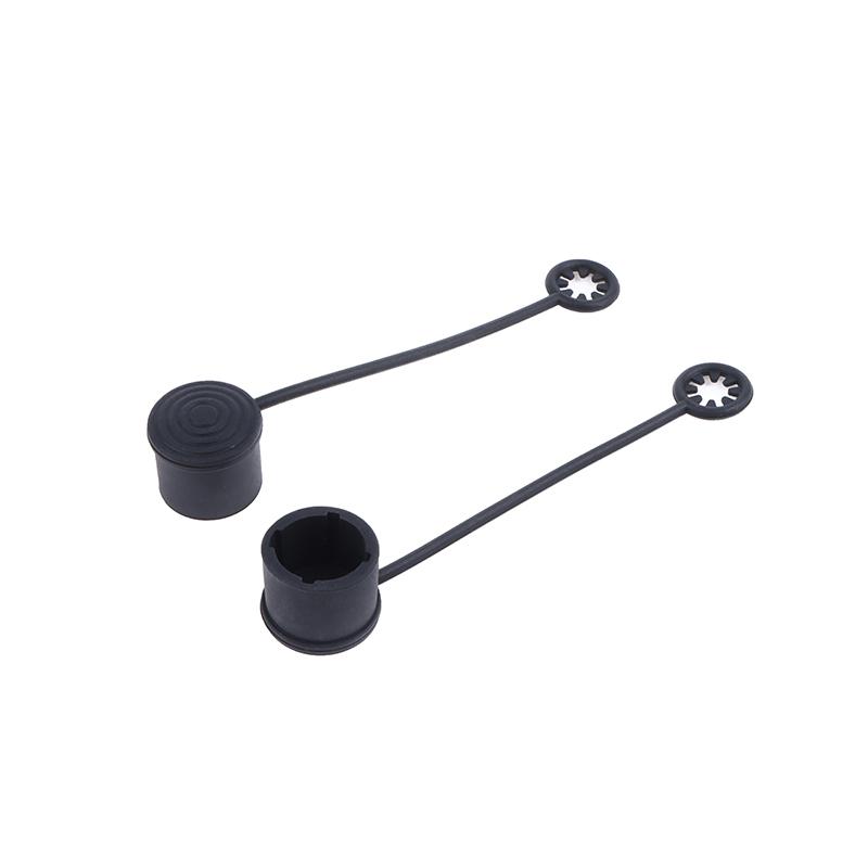 2 Pezzi Coperchio Antipolvere in Silicone Per Spine di Alimentazione Audio di Rete Connettori Speaker Xlr 6.35Mm Tappo Protettivo Impermeabile