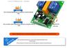 220V 2-Way Remote Control Switch | Forward/Reverse Motor Control | 3-Key Up/Down/Stop Controller