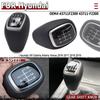 Car Accessories Leather 6-speed Gear Shift Knob For Hyundai Tucson TL I30 I20 Getz Venue Elantra AD Accent Verna 43711-F2300TRY