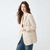 2025 Women's Korean Style High-End Long Sleeve Suit Jacket