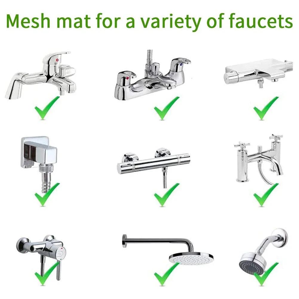 Shower Connector Shower Hose Extend Replacement Accessories Parts Shower Hoses Showers Parts Chrome Brass Faucets Garden CN