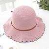 UV Protection Crochet Bucket Hat Breathable Women's Basin Cap Fashion Knit Fisherman Hat  Girls