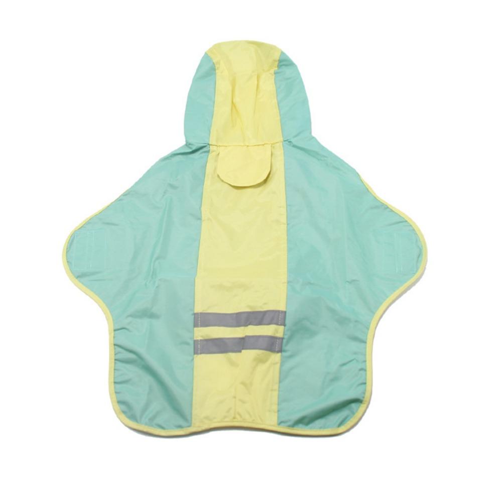 

Конфетный двухногий плащ-пончо для питомца, светоотражающий, для сиба-ину, корги, дождевик, цветной, одежда для питомца No. 6