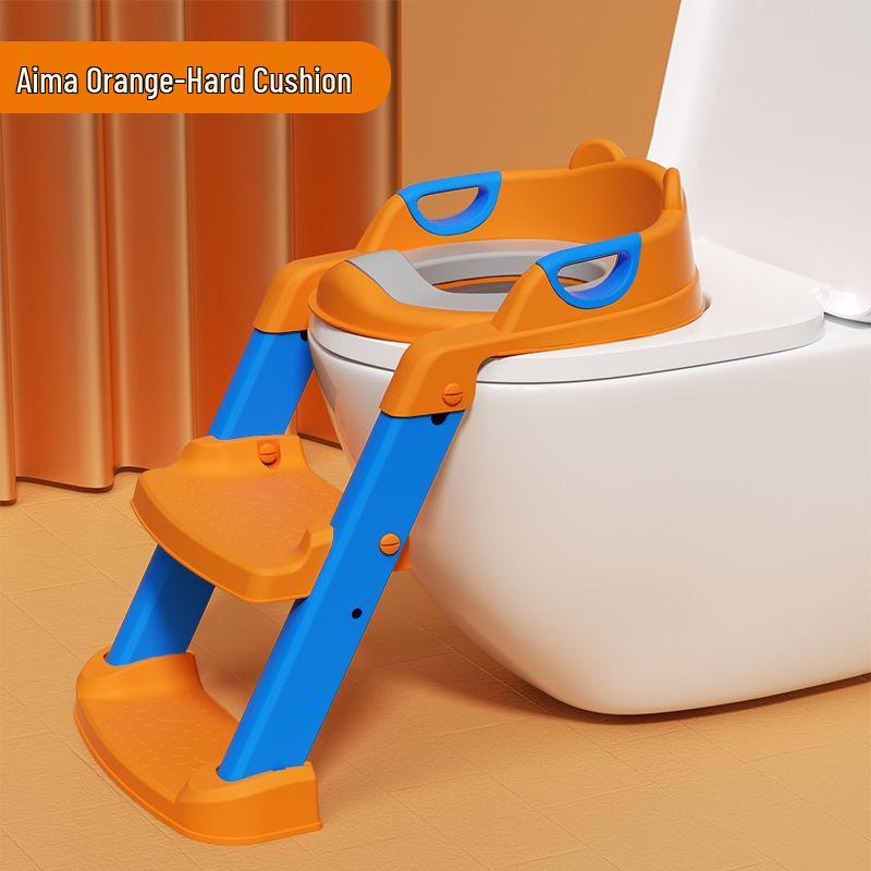 Children's Toilet Training Seat with Ladder and Footstool