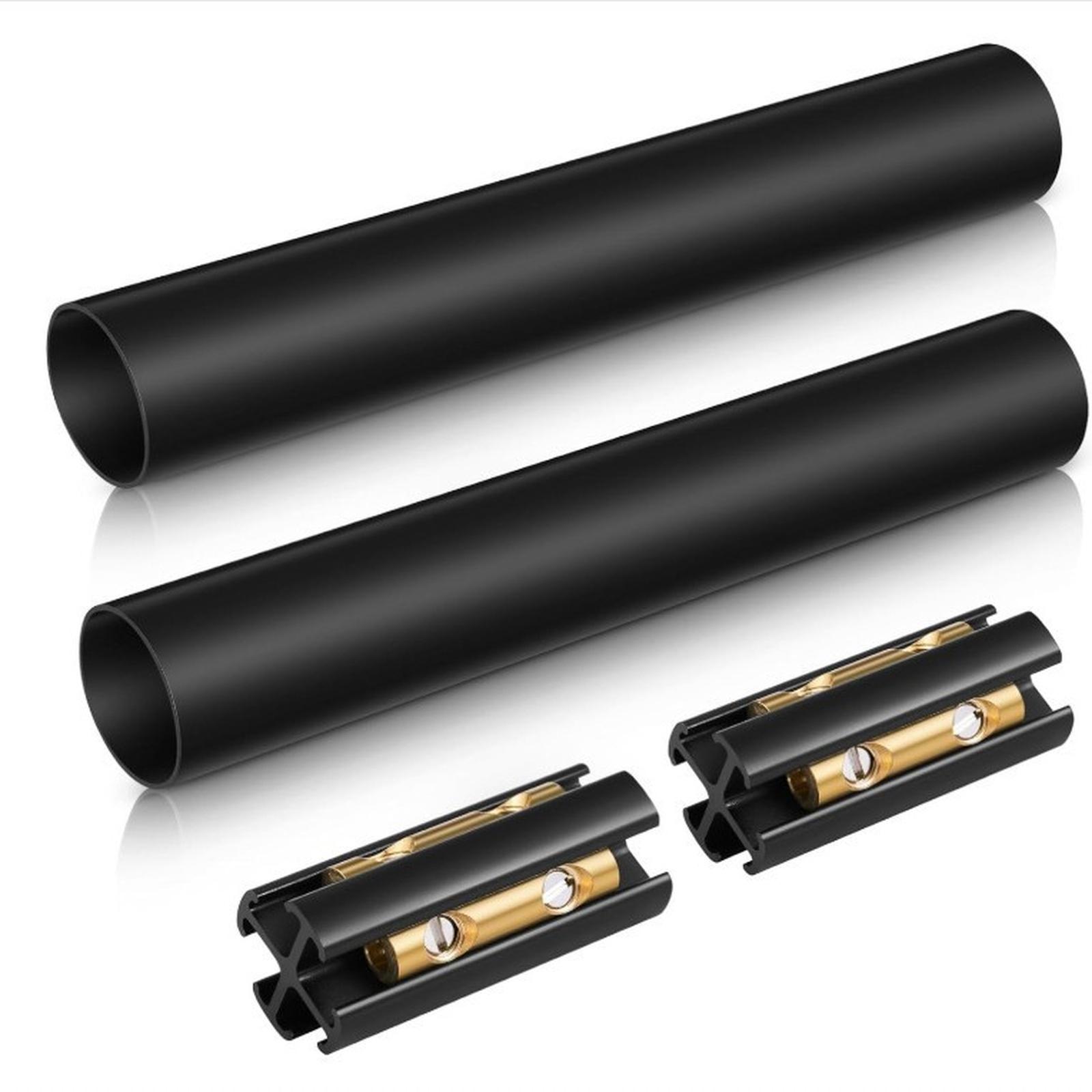 

Underground Wire Splice Kit Suit for 14/3 to 8/3 Range Direct Wire Handle up to 600 Volts Maximum Includes Connectors and Shrink Tube Electrical Cable one size чорний