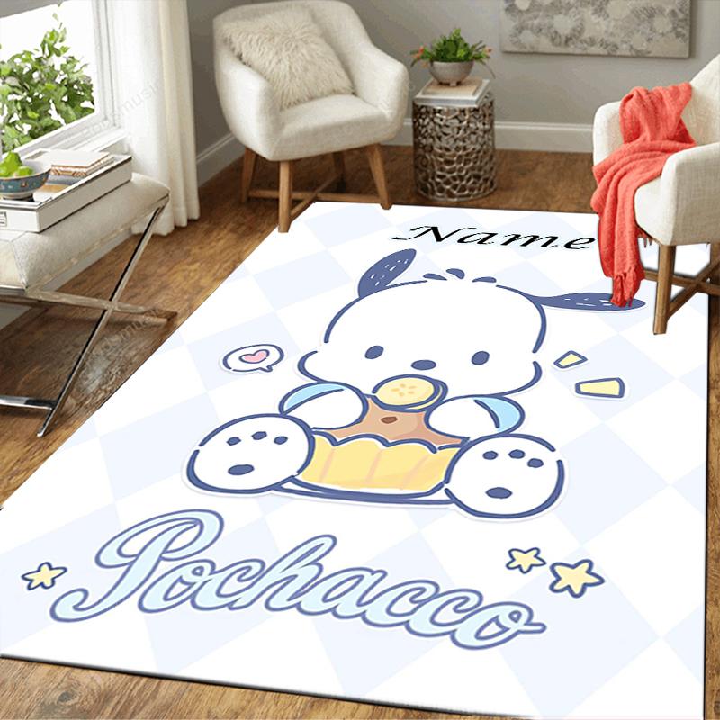 Custom 1Pc Pochacco'S Sweet Adventure Rug Office Carpet Indoor Outdoor Entrance Doormat Nonslip Soft And Comfortable Living Room D491522