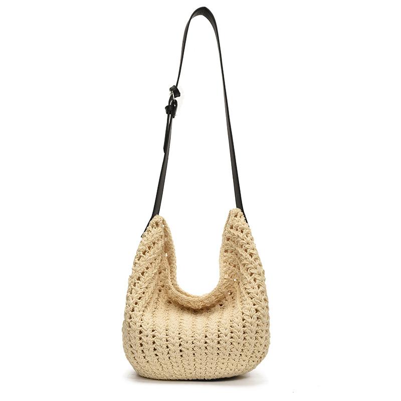 Today's Popular Niche Woven Bags Women's New Commuter Versatile Messenger Bags Bucket Bags