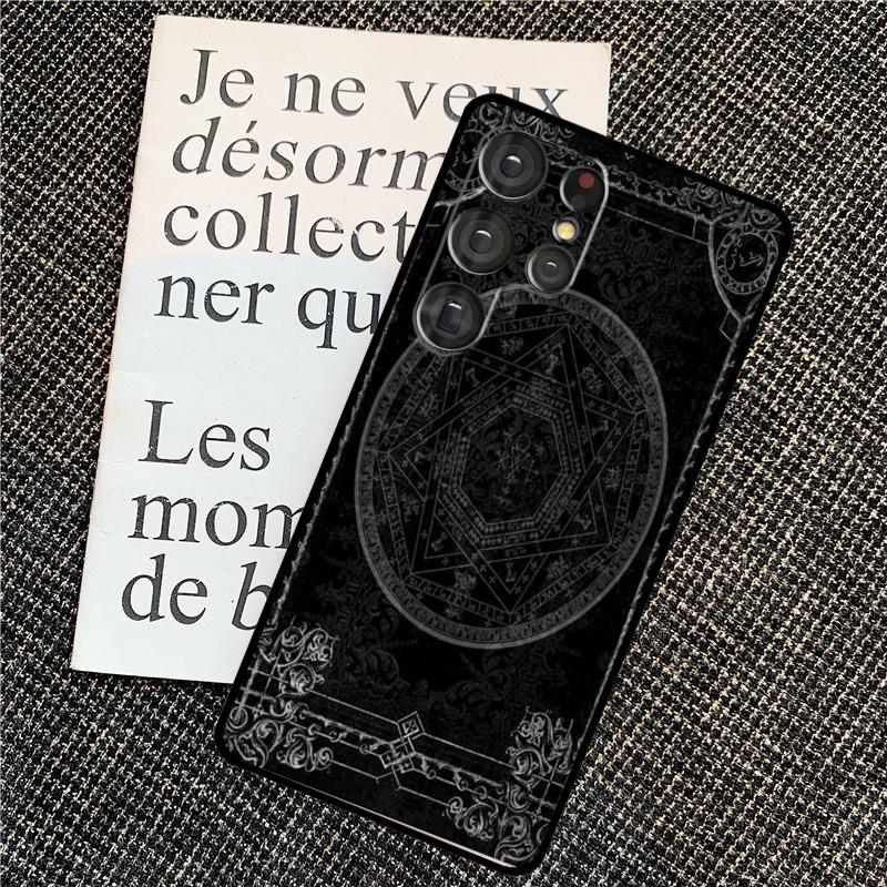 Girly Pastel Witch Goth Ouija Case For Samsung Galaxy S23 Ultra S22 S20 S21 FE Note 10 20 Ultra S8 S9 S10 S24 Plus Cover