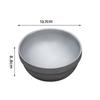Titanreinigung Tragbare Schüssel Multifunktionale Suppenschüssel Outdoor Campingbecher Outdoor Camping doppelwandige Verbrühschutzschale