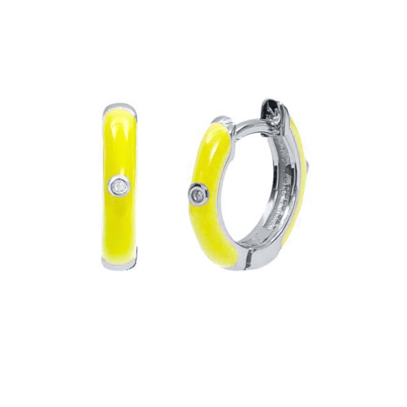 BOAKO 925 Silver Popular Pendant Heart-shaped Earrings Women Retro Style Multi Style Perforated Jewelry Aros Colors CZ