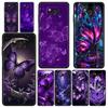 Kunst Lila Schmetterling Handyhülle Cover für Xiaomi Poco F7 Ultra F6 F5 F4 F3 X6 X5 X4 X3 NFC C51 C55 M4 GT 5G Weiche TPU Hülle Capa