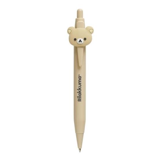San-X Rilakkuma BASIC RILAKKUMA Favorite Things Ballpoint pen with mascot Rilakkuma PR10601 H135W12mm